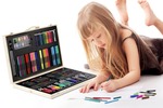 180 Piece Wooden Art Set $12.99 + Delivery ($0 with First to Select Postcodes) @ Kogan