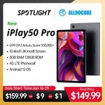 Alldocube iPlay 50 Pro (10.4" 2K, Android 12, 8GB/128GB, 4G) US$146.19 (~A$211.44) Delivered @ Alldocube Official AliExpress
