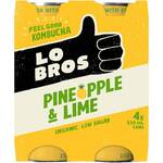 Lo Bros Kombucha 4x250ml Cans - 2 Packs for $6 (RRP $8.75 for 1 Pack) @ Woolworths (Online Only)