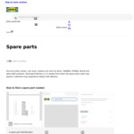 Order Free Spare Parts (Screws, Fittings, Brackets) @ IKEA