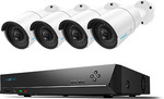 Reolink 5MP HD PoE Camera System RLK8-410B4-2T-5MP w/ Human/Car Detection 24/7 Recording $536 (Was $589.59) Delivered @ Reolink