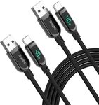 2x USB A to C 4ft Nylon Braided 40W PD Cable w/ LED Display $4.63 + Delivery ($0 with Prime / $39 Spend) @ SooPii via Amazon AU
