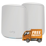 Netgear Orbi RBK352 AX1800 Mesh Wi-Fi System (2-Pack) $245 (Save $134) Delivered + Surcharge @ Computer Alliance