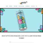 Claim a Free Yerbi Energy Drink with Email Signup @ Yerbi