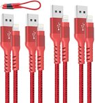 4 Pack (2x1m + 2x2m) Braided Lightning Cable, MFi Cert $10.13 + Delivery ($0 with Prime/ $39 Spend) @ Arshcea Amazon AU
