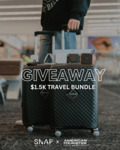 Win a American Tourister Squasem Luggage Collection Worth $500 and 2 x $500 SnapWireless Gift Cards from SnapWireless