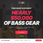 Win an F Bass Guitar (~$10k USD) + More from Scott's Bass Lessons