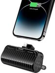 [Prime] VRURC Mini Power Bank for iPhone 5000mAh $6.99 Delivered @ VRURC-AU via Amazon AU