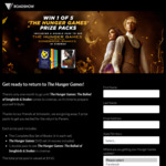 Win 1 of 5 The Hunger Games Prize Packs Worth $181.97 from Roadshow Entertainment