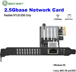 IOCREST 2.5Gbps Realtek PCIe Network Card US$8.45 (~A$13.01) Delivered @ IOCREST Official Store AliExpress