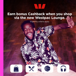 [Westpac] $30 Bonus Cashback with $20 Spend for New ShopBack Users Linking Eligible Westpac Card @ ShopBack