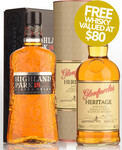 Highland Park 18 Year Old 700ml with Free Glenfarclas Heritage 700ml Single Malt Scotch Whisky $299 Delivered @ Nicks