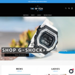 30% off All Casio and G-Shock, 20% of All Other Watches, Free Delivery @ The Watch Outlet