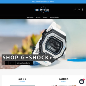 30% off All Casio and G-Shock and 20% of All Other Watches @ The Watch Outlet