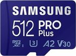 Samsung PRO Plus 512GB MicroSD $41.05 + Delivery ($0 with Prime/ $59 Spend) @ Amazon US via AU