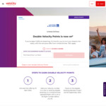Earn Double Velocity Frequent Flyer Points on United Airlines Flights (Activation Required) @ Velocity Frequent Flyer