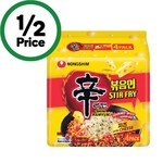½ Price: Nongshim Shin Ramyun Spicy Noodles Cheese Stir Fry 4pk, Spicy Chicken Soup 4pk, Chapagetti 5pk $4.50/each @ Woolworths