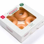 Free Krispy Kreme Original Glaze 4pk Window Box On First Order (+ Delivery & Service Fees) @ 7-Eleven via DoorDash