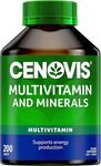 Cenovis Multivitamin & Minerals 200-Pack $8 ($7.20 S&S) + Delivery ($0 with Prime/ $59 Spend) @ Amazon AU