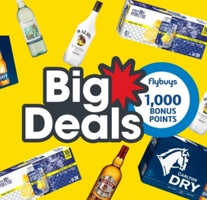 1,000 Bonus Flybuys Points with Any Selected Liquor Products Purchase @ Coles Online (Excludes QLD, TAS, NT)