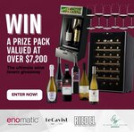 Win a 2-Bottle Wine Serving System + LeCavist Wine Fridge + 12x Italian Wines + Glasses (Total $7,200) from Wine Pouring Systems