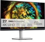 Dell S2721QS 27" 4K UHD Monitor 4K IPS 60Hz AMD FreeSync $299.20 Delivered @ Dell