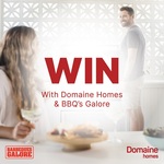 Win Major Prize of Ziggyy Classic Twin Burner (BBQ), 2 Minor Prizes from Domaine Homes & Barbeques Galore