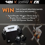 Win a Signed Brayden ‘Muggins’ Davies Jersey, Signed Freestyle Kings MX Gloves, $300 Sin Eyewear Voucher from Sin Eyewear