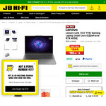 Lenovo LOQ 15.6" FHD, Core i5-12450HX, GeForce RTX 4050 6GB, 16GB / 512GB $1149 + Del ($0 C&C / In-Store) @ JB Hi-Fi