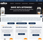 30% off Sitewide + $10 Delivery ($0 with $60 Order) @ Lavazza