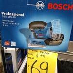 [NSW] Bosch 18V Orbital Sander Skin GSS 18V-10 $69 @ Bunnings, Gregory Hills