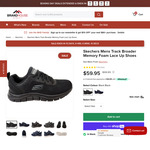 Skechers Mens Track Broader Shoes $49.95 (RRP $99.95) + Shipping @ Brand House Direct