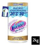 Vanish NapiSan Gold Pro Crystal White Stain Remover Powder 2kg $18 @ Coles | ($16.20 S&S) + Del ($0 Prime/ $59+) @ Amazon AU