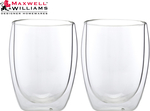 Maxwell & Williams Blend Double Wall Cup 350ml Set of 2 $8.48 + Delivery ($0 OnePass) @ Catch