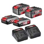 Ozito PXC 18V 2 x 4.0Ah & 2 x 2.5Ah Battery + 2 x Charger Kit, $129 In-Store Only (Excl QLD, WA) @ Bunnings