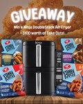 Win a Ninja DoubleStack Air Fryer + $100 Worth of Take Outs from Tegel Takeouts
