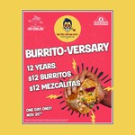 $12 Burritos - Bookings Required, Dine-in Only @ Hecho En Mexico
