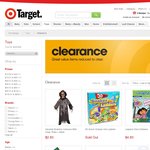 TARGET Online, Massive Toy Clearance Free Pickup or + $9 Delivery