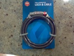 120cm Combo Lock & Cable for Bicycles & Sporting Equipment $1 (Normally $5) @ Kmart