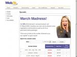 March Madness – Domain Names and Web Hosting from Web3k