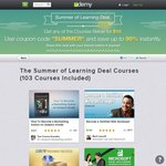 Udemy Online Courses for $10