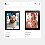Zinio Magazines - GQ (4 Issues) $7.49 or Vogue (6 Issues) $12.49