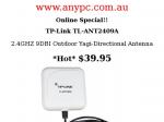 TP-Link TL-ANT2409A 2.4GHZ 9DBI Outdoor Antenna $39.95