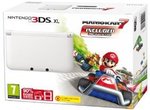 White Mario Kart 7 Ltd Edition 3DS XL + New Super Mario Bros 2 Shipped for $259 from Amazon