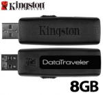Kingston 8GB DataTraveler USB 2.0 Flash Drive - Black  - $29.95