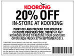20% off Everything @Koorong till 27 Sep (in Store and Online)