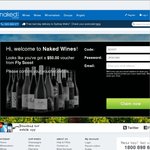 $50 Voucher for Naked Wines from Scoot Email