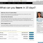 10-Days Free ($0) Trial to Lynda.com Online Courses