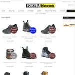 Workwear Discounts - Sale on Boots and Shoes from $9.95 Plus $13.95 Shipping