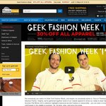 ThinkGeek Fashion Week - 30% off All Apparels (+ Other Coupon Codes)